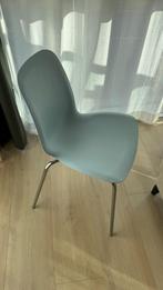 Ikea Eetkamerstoel Lidas Lichtblauw 4x, Huis en Inrichting, Stoelen, Ophalen, Gebruikt, Blauw, Vier