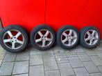 Set winterbanden 205/60/R16 met velg, Ophalen, Gebruikt, 16 inch, Banden en Velgen