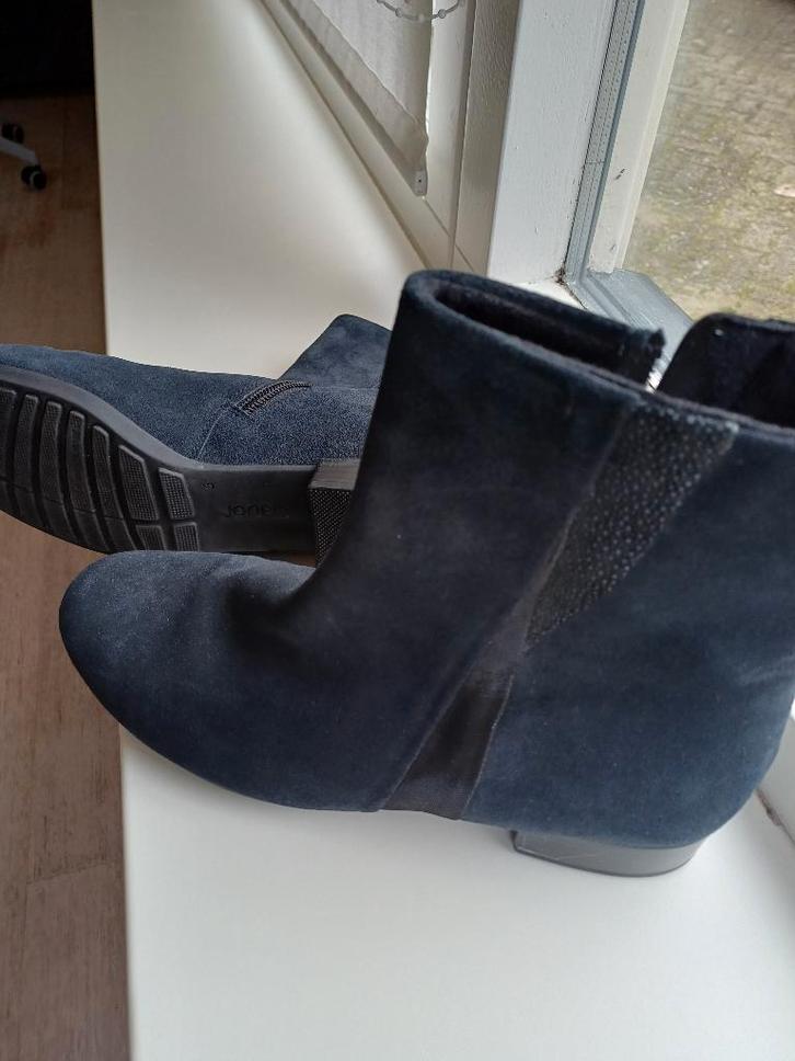 Gabor enkellaarsjes, donkerblauw, maat 6, wijdte H, Kleding | Dames, Schoenen, Zo goed als nieuw, Lage of Enkellaarzen, Blauw