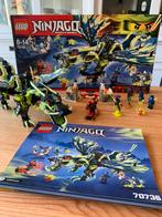 Lego Ninjago 70736 Aanval van de Morro Draak, Complete set, Ophalen of Verzenden, Lego, Zo goed als nieuw