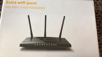 Extra Wifi Punt (Access Point) met Internetkabel beschikbaar voor biedingen