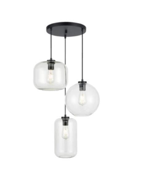 KARWEI Lennon Hanglamp Ø52cm - Nieuw in doos, Huis en Inrichting, Lampen | Hanglampen, Nieuw, 75 cm of meer, Glas, Ophalen