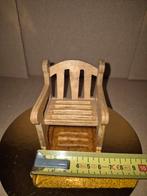 Vintage Poppenhuis Stoel, Ophalen of Verzenden, Zo goed als nieuw, Poppenhuis