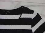 36 WITTEVEEN gaaf breisel shirt, Kleding | Dames, T-shirts, Blauw, Ophalen of Verzenden, Zo goed als nieuw, Korte mouw