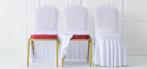 stoelhoezen, Wit, Nieuw, Ophalen of Verzenden, Vijf, Zes of meer stoelen
