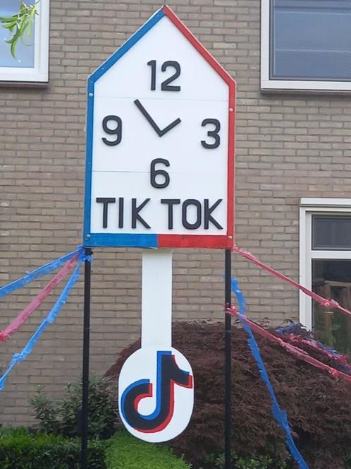 Tuinversiering / Tafereel / Dorpsfeest, Hobby en Vrije tijd, Feestartikelen, Gebruikt, Versiering, Overige, Ophalen