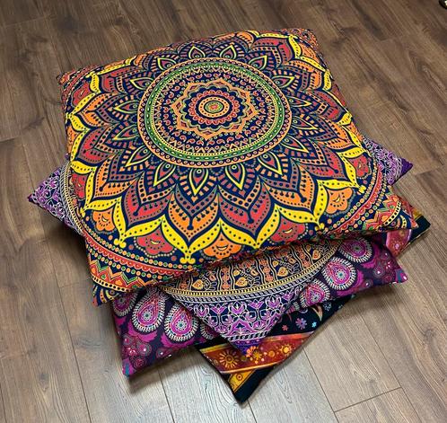 GROTE loungekussens | Zitkussen | Vloerkussen | 75x75cm, Huis en Inrichting, Woonaccessoires | Kussens, Nieuw, Vierkant, Ophalen of Verzenden