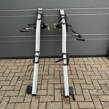 2 stuks Thule Proride 591 fietsdrager dakdrager montage. beschikbaar voor biedingen