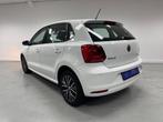 Volkswagen Polo 1.0 75-PK / BlUEMOTION / HIGH-LINE / BLACK-W, Auto's, Stof, Zwart, Wit, Origineel Nederlands