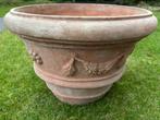 Extreem Exclusieve Impruneta Ugo Poggi Terracotta Bloempot, Tuin en Terras, Bloempotten, Ophalen, Gebruikt, 40 cm of meer, Rond