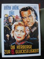 kaart Ingrid Bergman Curd Jurgens Rober Donat, Ophalen of Verzenden, 1980 tot heden, Sterren en Beroemdheden