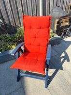 2x nette tuinstoelen met summerset kussens, Tuin en Terras, Tuinmeubel-accessoires, Ophalen, Zo goed als nieuw