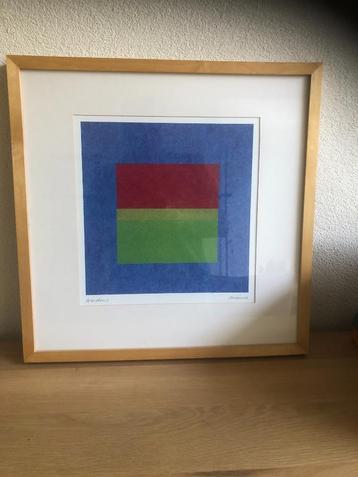 Lithografie Amaina titel “Windows” Gesigneerd (IKEA) 1999 beschikbaar voor biedingen