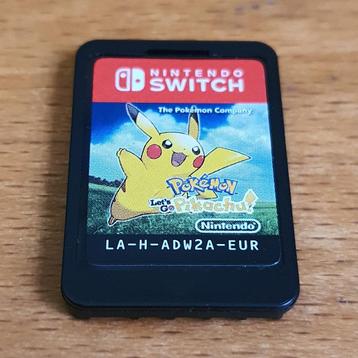 OPRUIMEN | SWITCH | Pokémon Let's Go Pikachu! beschikbaar voor biedingen