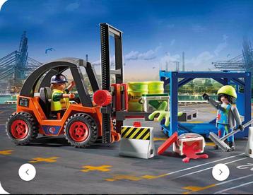 Playmobil Vorkheftruck met lading 70772 beschikbaar voor biedingen