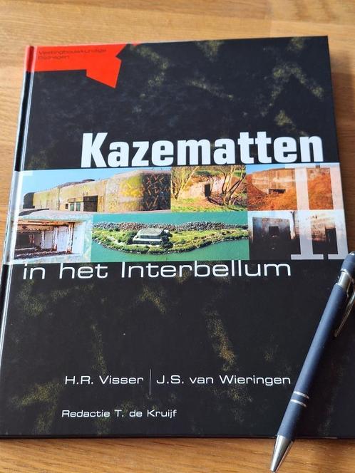 Kazematten in het Interbellum + Overzichtskaart, Boeken, Oorlog en Militair, Zo goed als nieuw, Ophalen of Verzenden