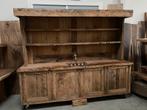 Oude Eiken Keukenkast, Huis en Inrichting, Keuken | Keukenelementen, Ophalen, 200 cm of meer, 50 tot 100 cm, Zo goed als nieuw