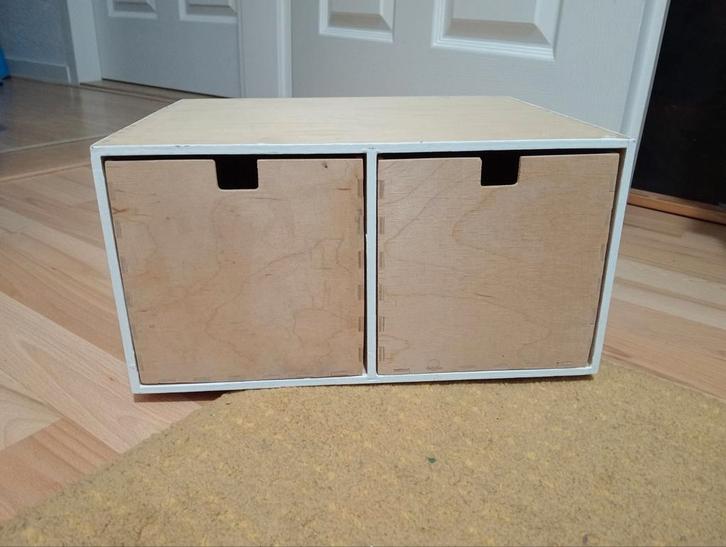 IKEA Moppe Mini Ladekastje - Hout, Huis en Inrichting, Kasten | Dressoirs, Gebruikt, Minder dan 50 cm, Minder dan 25 cm, Met lade(s)