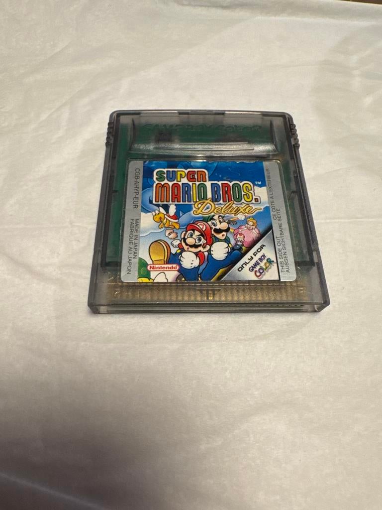 Super Mario Bros. Deluxe - Game Boy Color, Spelcomputers en Games, Games | Nintendo Game Boy, Gebruikt, 1 speler, Ophalen of Verzenden
