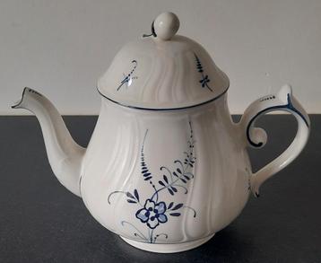 Theepot puntgaaf van Villeroy Boch, Vieux Luxembourg  beschikbaar voor biedingen