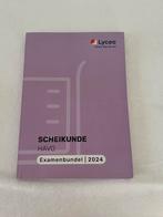HAVO 2 Lyceo examenbundels + examenbundel scheikunde, Ophalen, Zo goed als nieuw, HAVO, Scheikunde