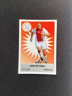 2007-08 PLUS Supermarkt Eredivisie John Heitinga Ajax, Ophalen of Verzenden, Gebruikt, Ajax, Poster, Plaatje of Sticker