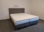 Boxspring bed 160x200 met matrassen. Leveren mogelijk, Tweepersoons, Ophalen of Verzenden, Zo goed als nieuw, X