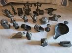Ca 20 tinnen miniaturen, Antiek en Kunst, Antiek | Tin, Ophalen