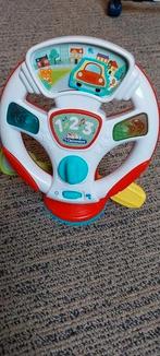 Leuk Clementoni autostuur, met zuignap, Ophalen, Zo goed als nieuw, Overige typen, Met geluid