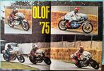 Poster 1975 Olof races met Boet van Dulmen en Wil Hartog, Verzamelen, Verzenden, Zo goed als nieuw, Motoren