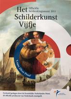 2011 NEDERLAND 5 EURO ZILVER SCHILDERSKUNST VIJFJE *PP*, Postzegels en Munten, Munten | Nederland, Koningin Beatrix, Zilver, Euro's