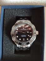 Mooi SEIKO uurwerk inside ,. ZGAN, Staal, Staal, Polshorloge, Zo goed als nieuw