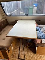 Caravan klaptafel 100x60 cm, Ophalen, Zo goed als nieuw, Campingtafel