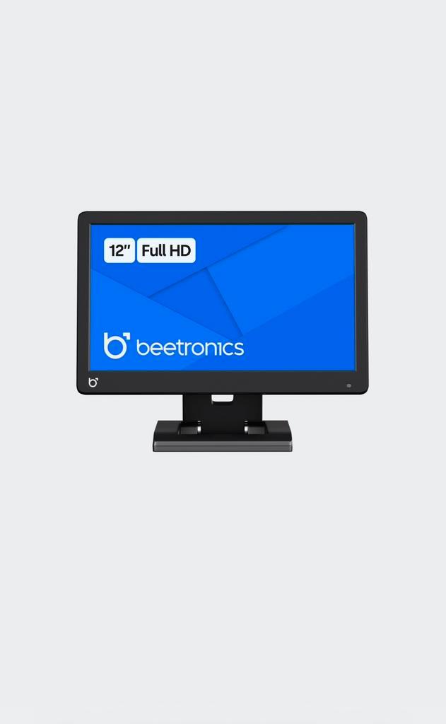 Nieuw! Beetronics 12 inch Full HD Monitor - HDMI, VGA, Computers en Software, Monitoren, Nieuw, 60 Hz of minder, HDMI, VGA, Ingebouwde speakers