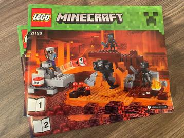 Lego Minecraft De Wither (21126) beschikbaar voor biedingen