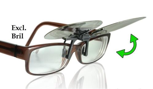 Clip-On Zonnebrilglazen, gepolariseerd èn Gratis Verzonden, Sieraden, Tassen en Uiterlijk, Zonnebrillen en Brillen | Heren, Nieuw