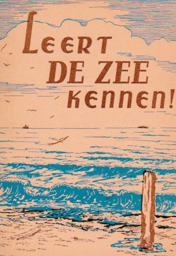 P. van der Mije KCzn - Leert de zee kennen! - K.N.B.R.D. beschikbaar voor biedingen