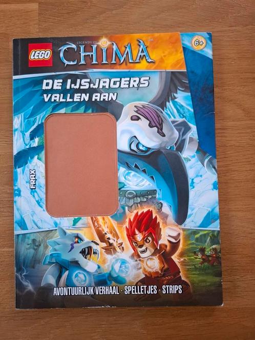Lego Chima "De ijsjagers vallen aan". Zo goed als nieuw!, Boeken, Kinderboeken | Jeugd | onder 10 jaar, Zo goed als nieuw, Non-fictie