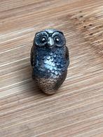 Trollbeads Zilver Kraal Uil, Gebruikt, Ophalen of Verzenden, Trollbeads, 1 bedel