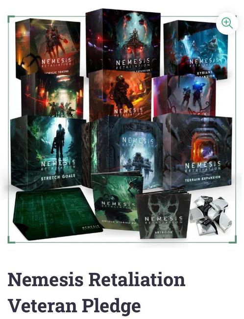 Nemesis Retaliation Veteran Pledge (Sundrop), Hobby en Vrije tijd, Gezelschapsspellen | Bordspellen, Nieuw, Ophalen of Verzenden