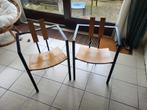 6 stuks Deens design Trix stoelen va KFF Design, Ophalen, Gebruikt, Overige kleuren, Deens