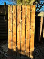 Schuttingpoort/tuindeur incl hang en sluitwerk, Doe-het-zelf en Verbouw, Deuren en Horren, Ophalen, Gebruikt, 80 tot 100 cm, Overige typen