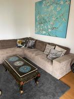 Wandkast + bankstel + eettafel + 2 persoonsbed, Ophalen of Verzenden, Zo goed als nieuw, 50 tot 75 cm, 200 cm of meer