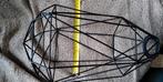Diamant Lampenkap Zwart IJzerdraad - Grote Fitting, Huis en Inrichting, 25 tot 50 cm, Zwart, Nieuw, Ophalen of Verzenden