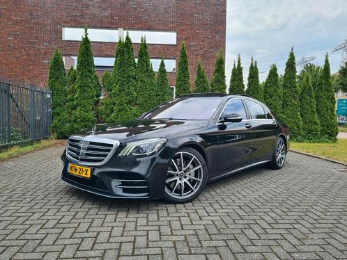 Mercedes-Benz S-Klasse 400d 340pk AMG 4MATIC 9G-TRONIC Lang, Auto's, Mercedes-Benz, Bedrijf, Te koop, S-Klasse, 360° camera, 4x4