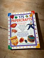 175 Papercrafts Boek - Knutselen met Papier, Ophalen of Verzenden, Gelezen, Scrapbooking en Knutselen, Geschikt voor kinderen