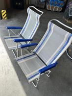2 inklapstoelen en tafel, Ophalen, Zo goed als nieuw, Campingtafel