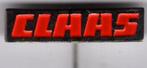 CLAAS rood op zilverkl landbouwmachines speldje ( F_016 ), Verzamelen, Speldjes, Pins en Buttons, Verzenden, Nieuw, Transport