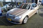 Mercedes-Benz C-klasse 180 K, Auto's, Mercedes-Benz, Gebruikt, Zwart, 1796 cc, Beige