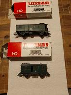 Fleischmann wagons 5000, 5002, 5003, 5005 - Nieuwstaat, Ophalen